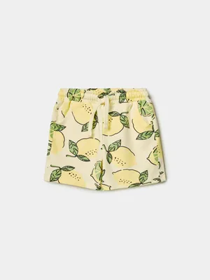 Трикотажные шорты SELA с принтом Лимоны, разноцветный, арт. 45421