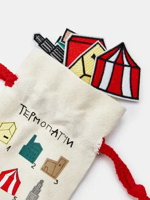 Набор термоаппликаций SELA 'Общество Юных Архитекторов', разноцветный, арт. 45432