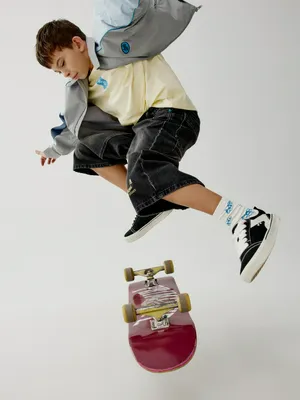 Шорты джинсовые SELA для мальчиков, черный, арт. 45456