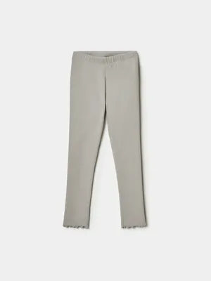 Леггинсы Sela в рубчик для девочек, серый, арт. 45459