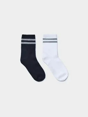 Детские носки Sela, набор из 2 пар, разноцветный, арт. 45460