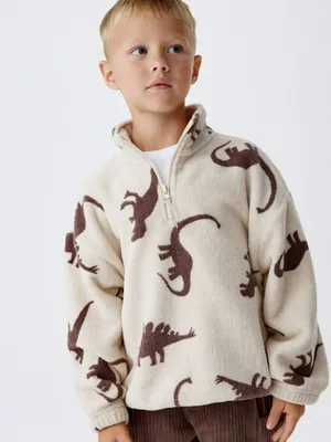 Флисовая толстовка с принтом для мальчиков, арт. 4548