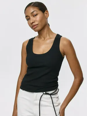 Базовый топ в рубчик, арт. 4576