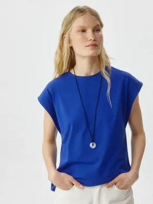 Футболка оверсайз без рукавов, арт. 4586