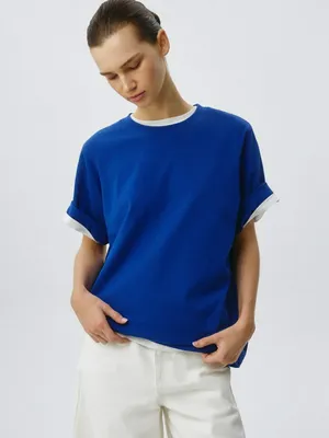 Базовая футболка оверсайз, арт. 4622