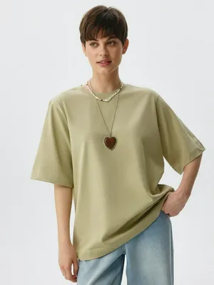 Базовая футболка оверсайз, арт. 4623