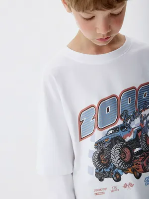 Лонгслив оверсайз с принтом детский, арт. 4661