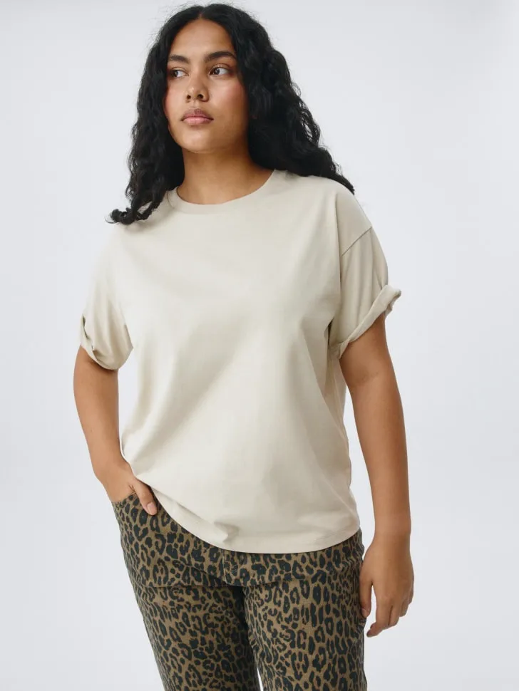 Футболка KATE OVERSIZE FIT, бежевый, арт. 4707