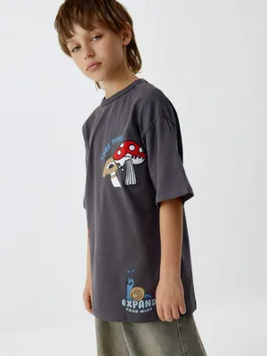 Футболка оверсайз с принтом детская, арт. 4720