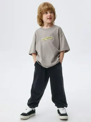 Футболка оверсайз с принтом для мальчиков, арт. 4806