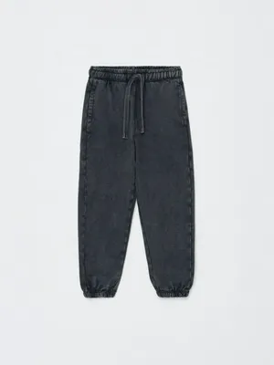 Джоггеры с эффектом кислотной стирки детские, арт. 4814