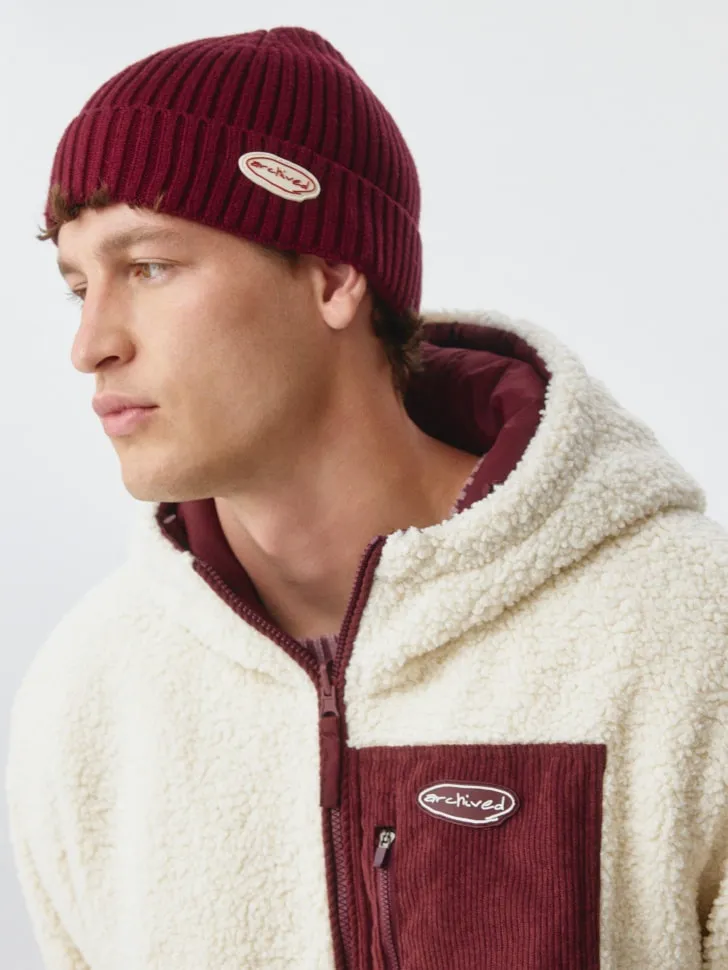 Шапка, бордовый, арт. 4837