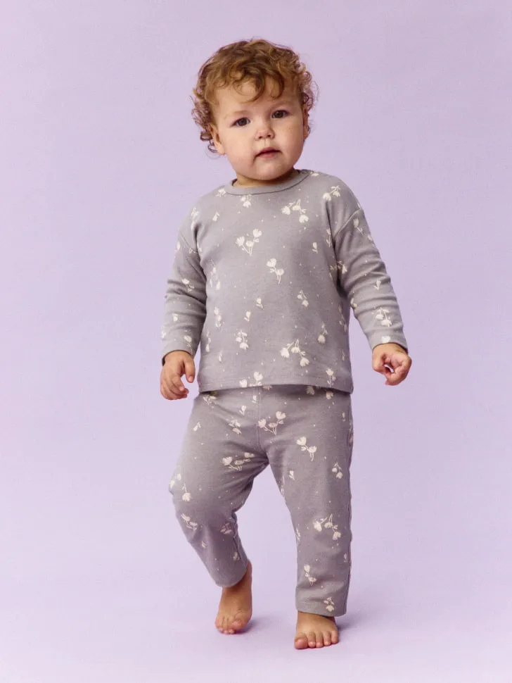 Набор из 2 брюк для малышей, серый, арт. 4895