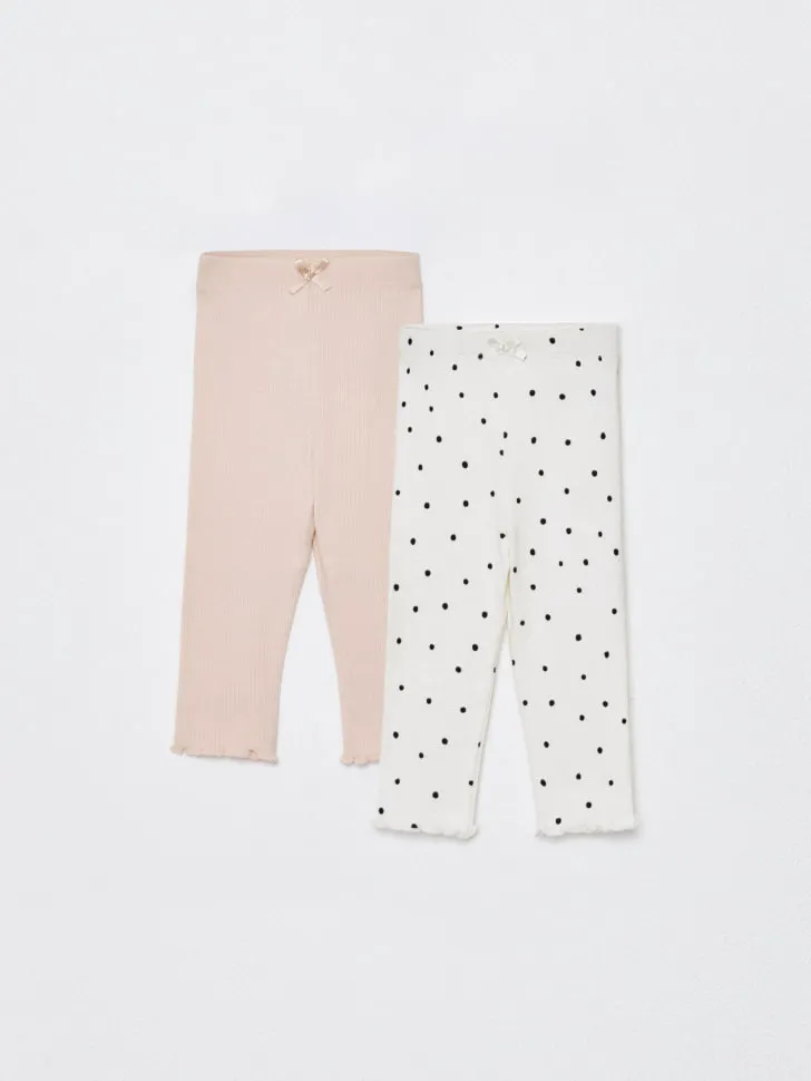 Набор из 2 брюк для малышей, разноцветный, арт. 4898