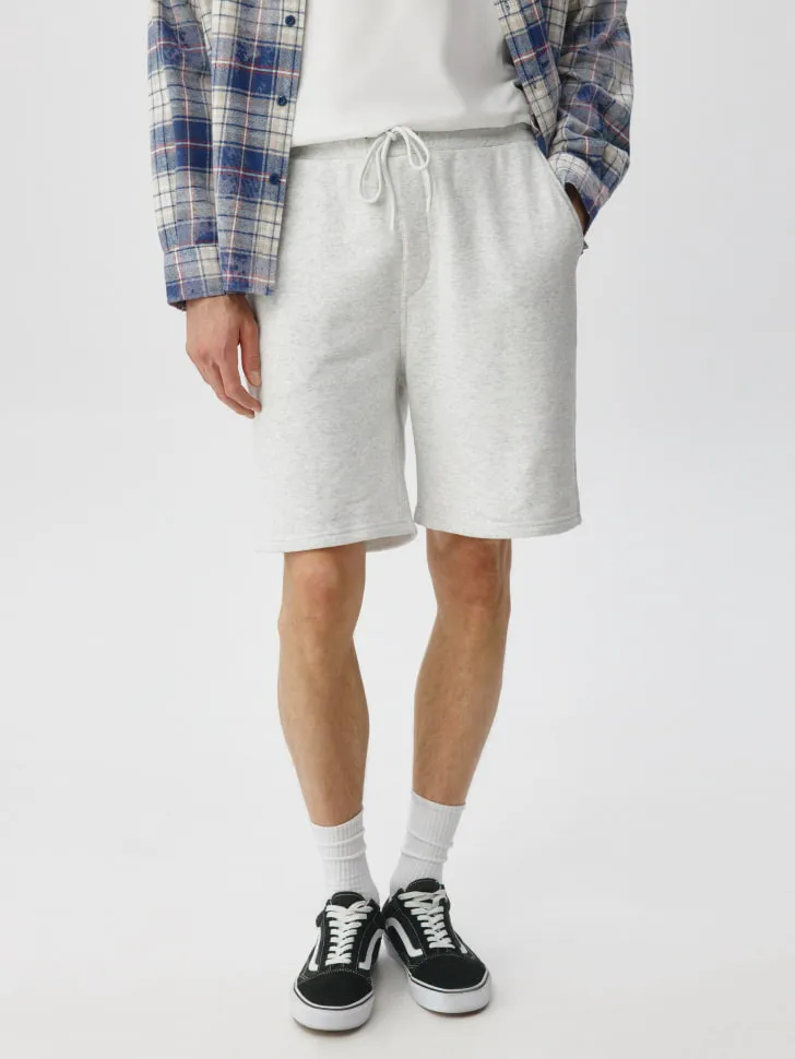 Трикотажные прямые шорты, серый, арт. 4910