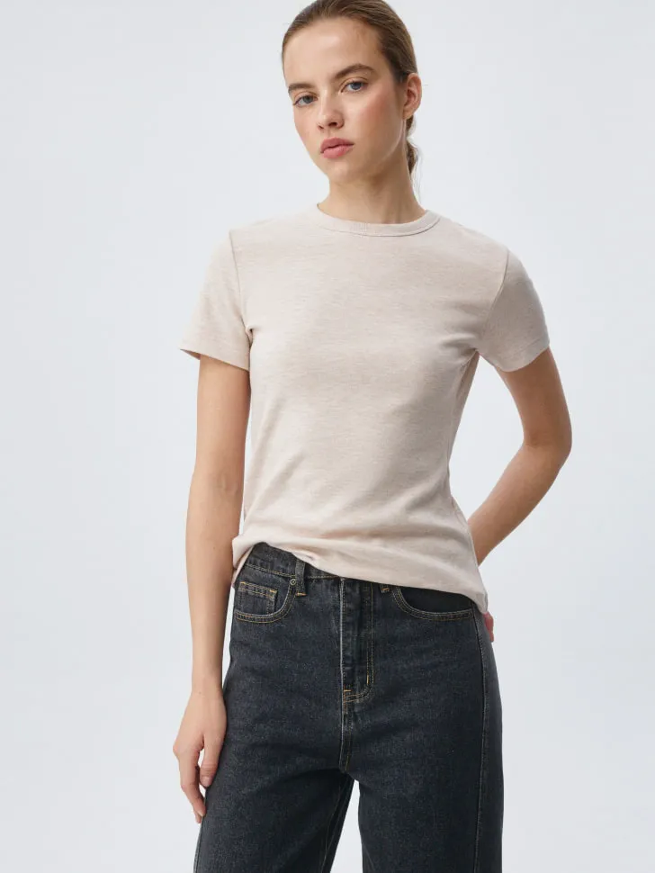 Футболка KIRA SLIM FIT, бежевый, арт. 4917