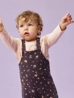 Полукомбинезон из футера для малышей, арт. 4926