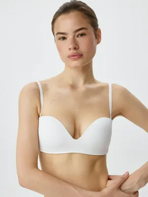 Бюстгальтер-балконет, белый, арт. 4935