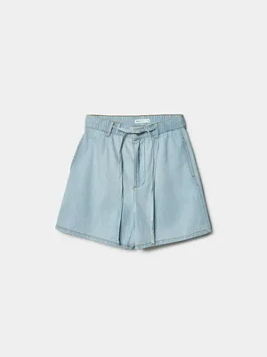 Джинсовые шорты Sela, голубой, арт. 49402