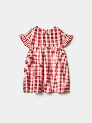 Платье в клетку Sela, разноцветный, арт. 49437