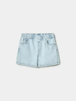 Джинсовые шорты Sela для девочек, голубой, арт. 49442