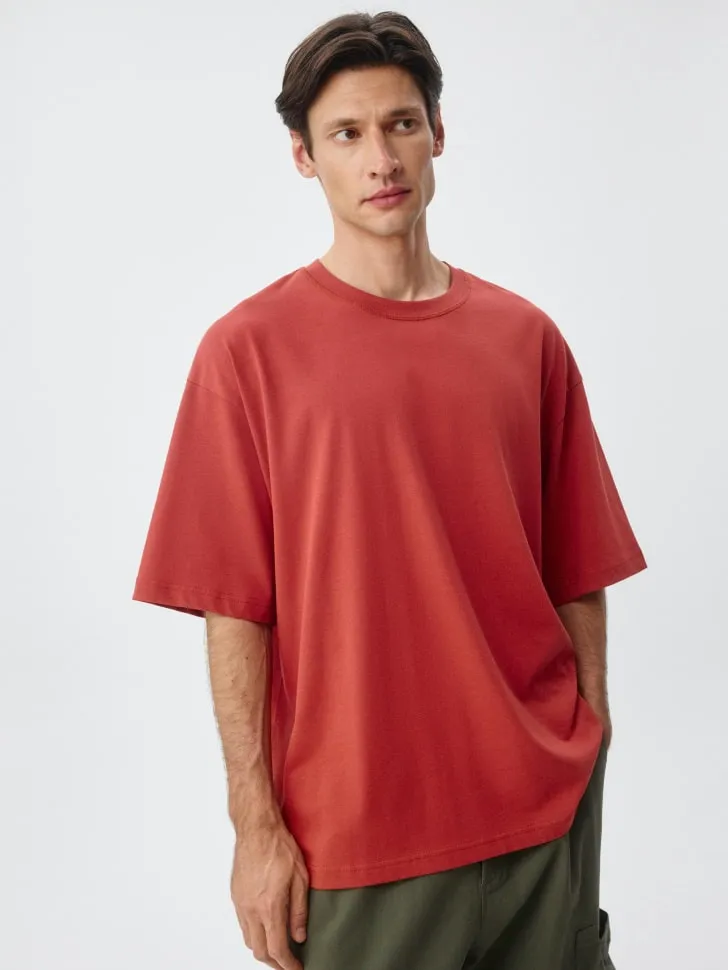 Базовая футболка MAX OVERSIZE FIT, красный, арт. 4945