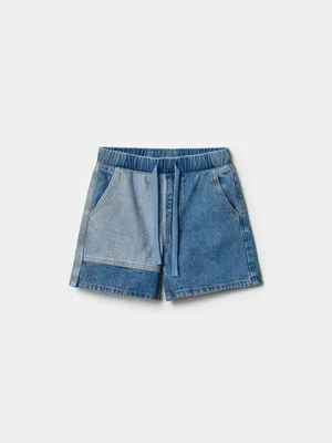 Джинсовые шорты Sela для мальчиков, разноцветный, арт. 49473