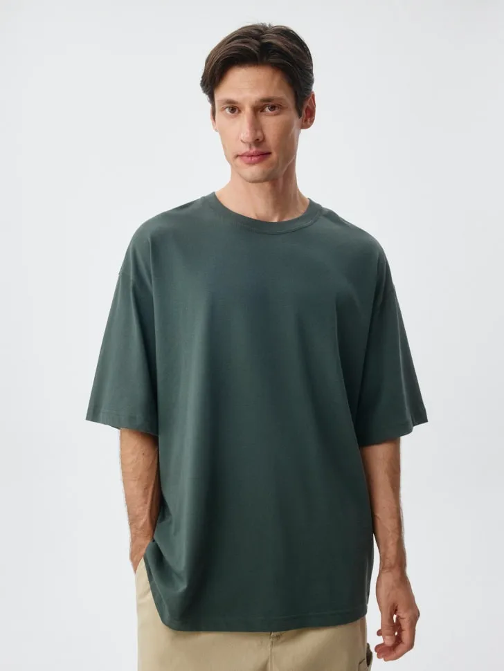 Базовая футболка MAX OVERSIZE FIT, зеленый, арт. 4948