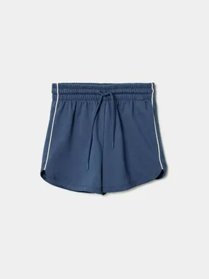 Шорты Sela для девочек, синий, арт. 49565