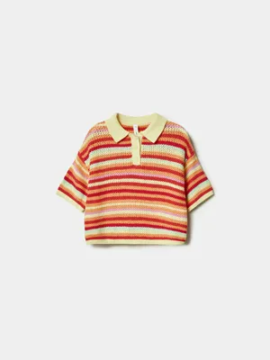 Джемпер SELA для девочек, разноцветный, арт. 49581