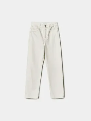 Прямые джинсы Sela 413, белый, арт. 413