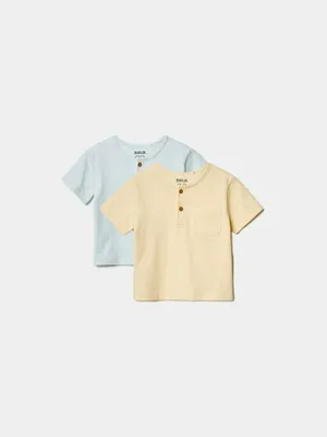 Набор футболок SELA для малышей, разноцветный, арт. 49644