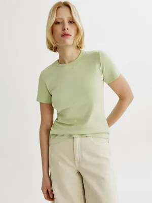 Футболка SELA Кира, зеленый, арт. 49690