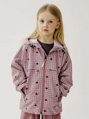 Ветровка SELA с принтом для девочек, розовый, арт. 49703