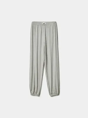 Трикотажные брюки-аладдины Sela, серый, арт. 49714