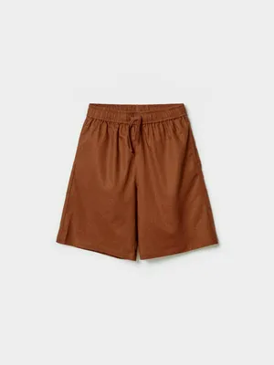 Шорты SELA для мальчиков, коричневый, арт. 49723