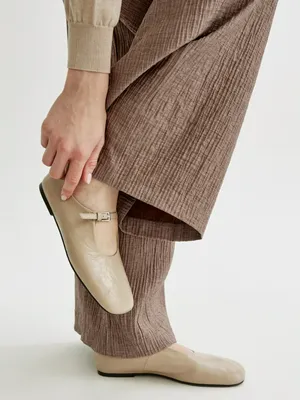 Балетки Sela Мэри Джейн, бежевый, арт. 49735