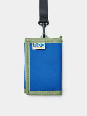 Детский текстильный кошелек SELA, синий, арт. 49747