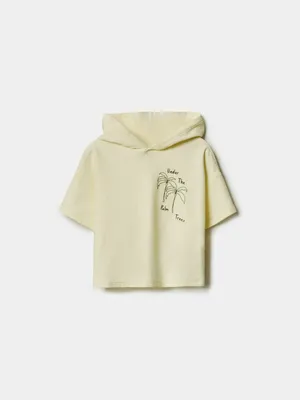 Худи с коротким рукавом Sela, желтый, арт. 49749