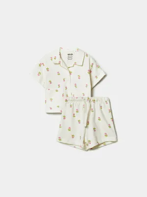 Комплект из рубашки и шорт Sela, разноцветный, арт. 49766