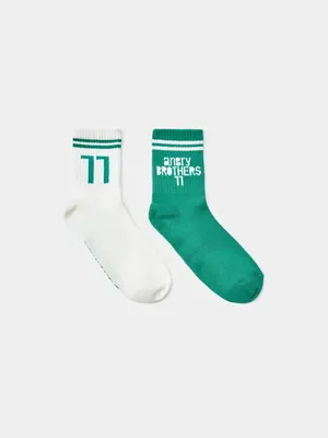 Набор из 2 пар носков SELA Art People, разноцветный, арт. 49796