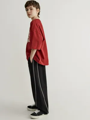 Брюки Sela со смещенными швами, черный, арт. 49819