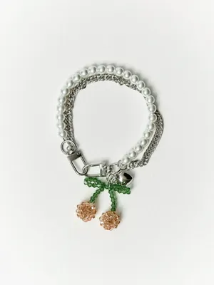 Брелок Sela с подвесками, разноцветный, арт. 49847