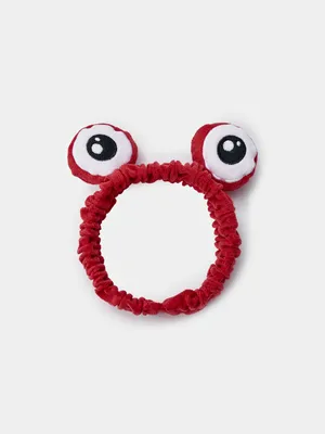 Повязка на голову для девочек SELA, красный, арт. 49860