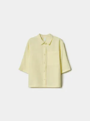 Блузка SELA для девочек, желтый, арт. 49881