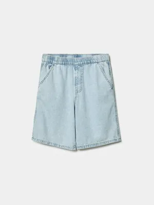 Джинсовые шорты SELA для мальчиков, голубой, арт. 49889
