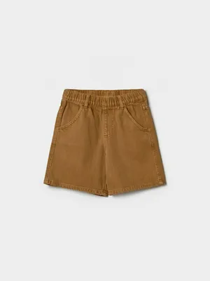 SELA Джинсовые шорты для мальчиков, коричневый, арт. 49894