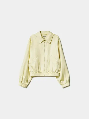 Куртка SELA хлопковая для девочек, желтый, арт. 49913