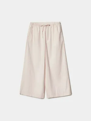 Широкие брюки SELA для девочек, розовый, арт. 49914