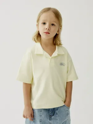 Поло SELA для мальчиков, желтый, арт. 49919